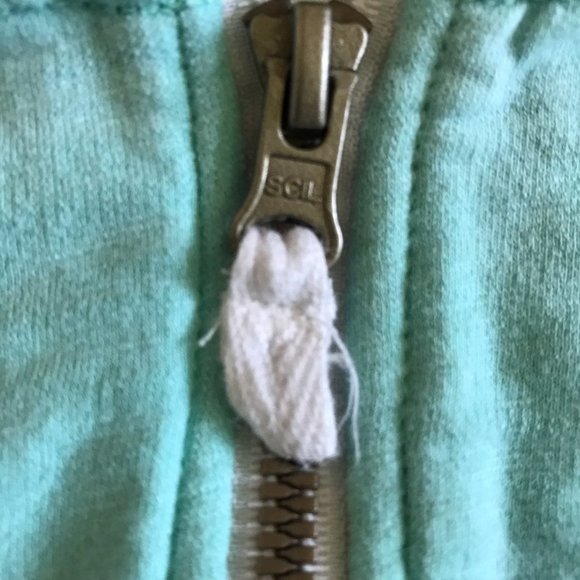 Carter's Baby Mint Wild & Free Zip Hoodie Size 9M - Picture 5 of 9